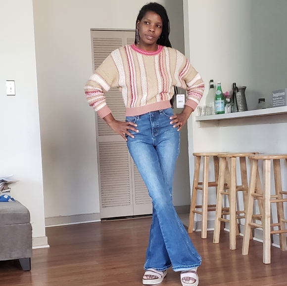 FREE PEOPLE "Sweet Child Combo" Sweater - Picture 14 of 16